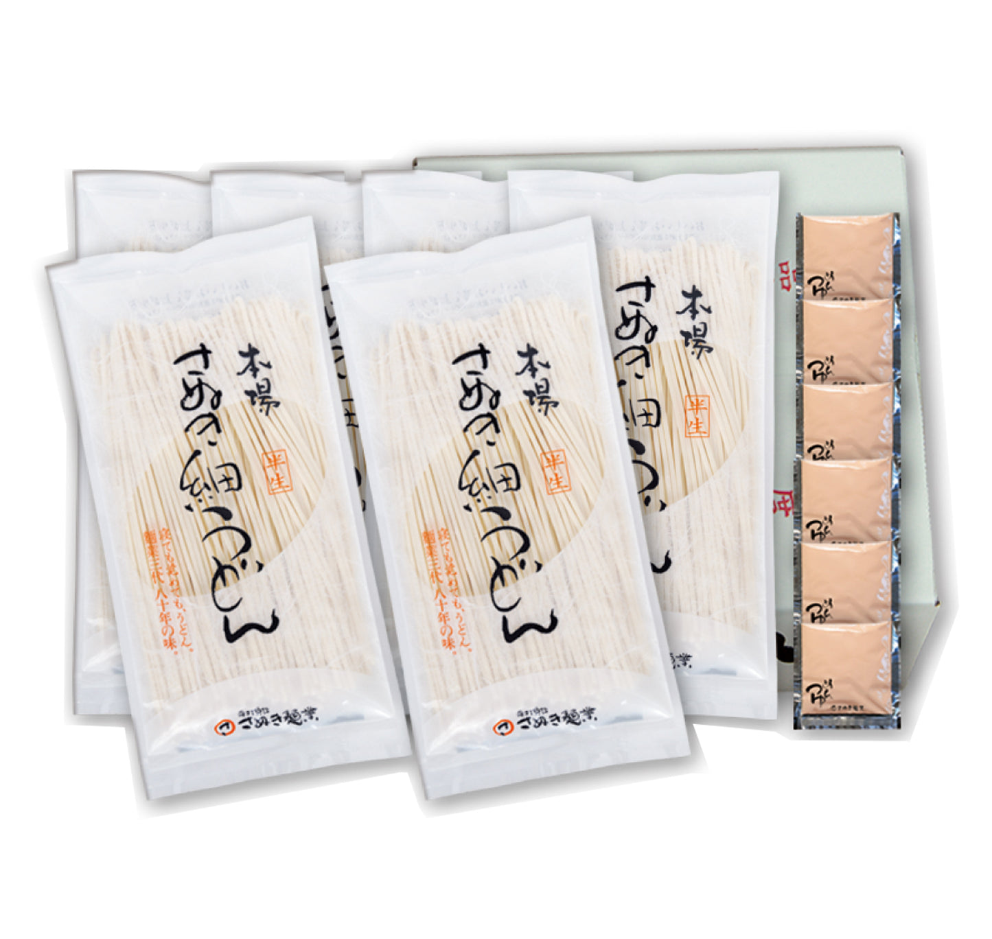 <804-350281> 今だけ!! 特別割引商品　さぬき細うどん (つゆ付) [18人前] 定価 2,500円