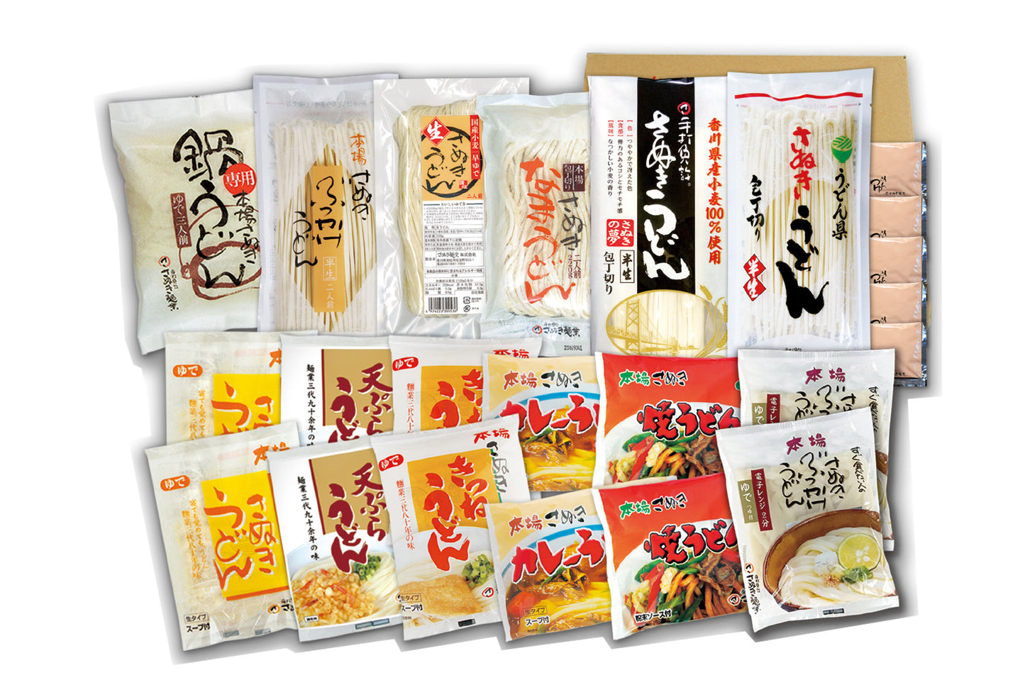 <059-350092>冬 Ｂミックス（つゆ付）[29人前] 定価 5,070円