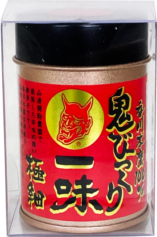 <330-400403> 鬼びっくり一味唐辛子（香川本鷹100%）